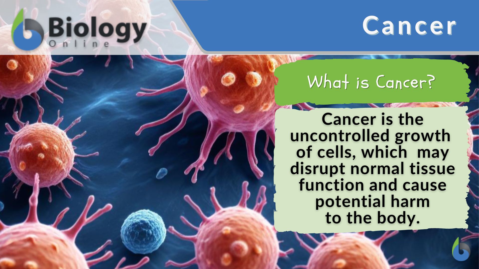 Cancer Definition and Examples Biology Online Dictionary