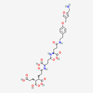 Chemical structure of methanofuran