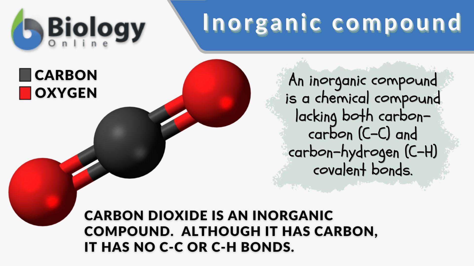 Inorganic compound - Definition and Examples - Biology Online Dictionary