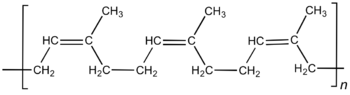 Polymer of isoprene