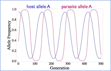Typical model of host-parasite coevolution - by Engelstädter Lab