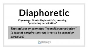 Diaphoretic definition