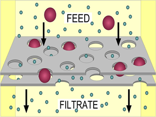 filtration process schematic