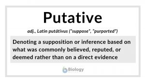 putative definition