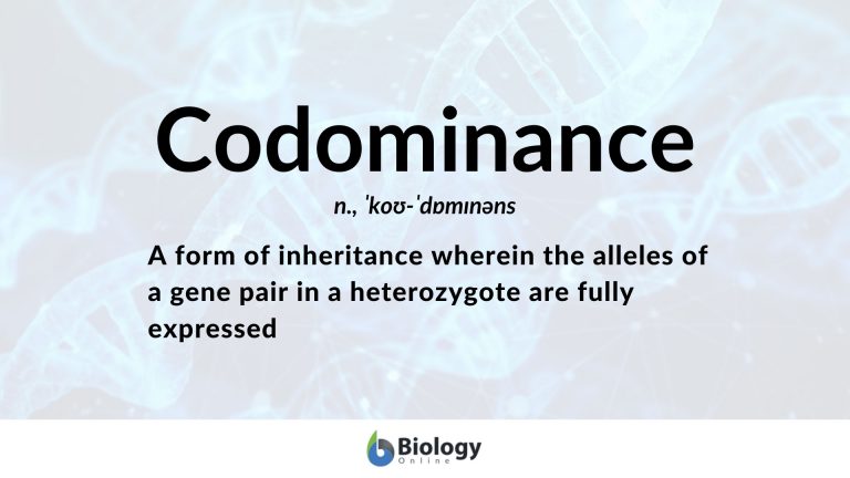 Codominance definition