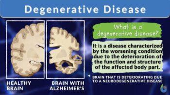 degenerative disease definition and example