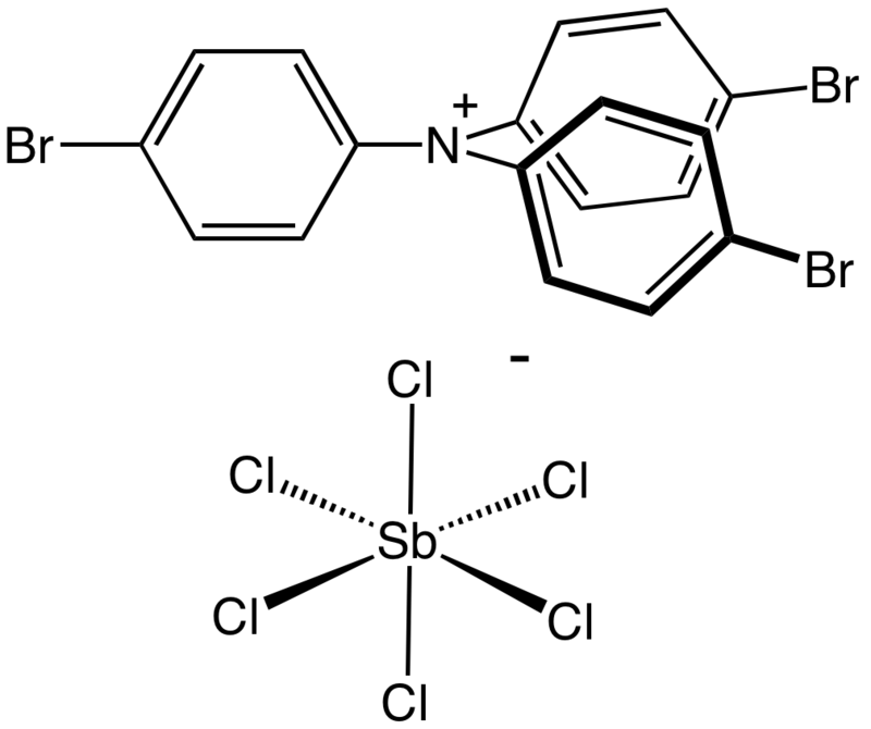 Chemical representation of Magic Blue