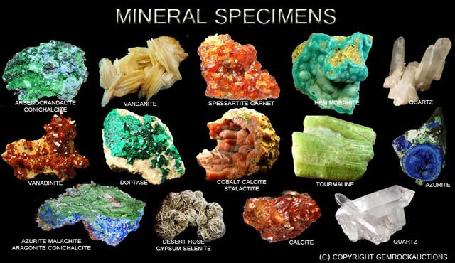 Geological specimens